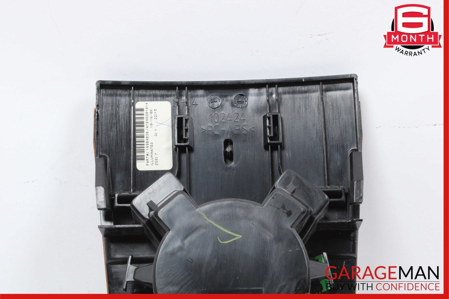 06-12 Mercedes X164 GL450 GL550 ML63 Center Console Cupholder Cup Holder Wood