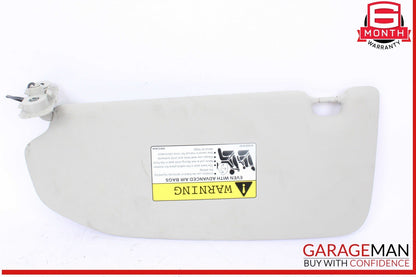 19-25 Volvo XC60 Front Right Passenger Side Sun Visor Sunvisor Gray 30653404 OEM