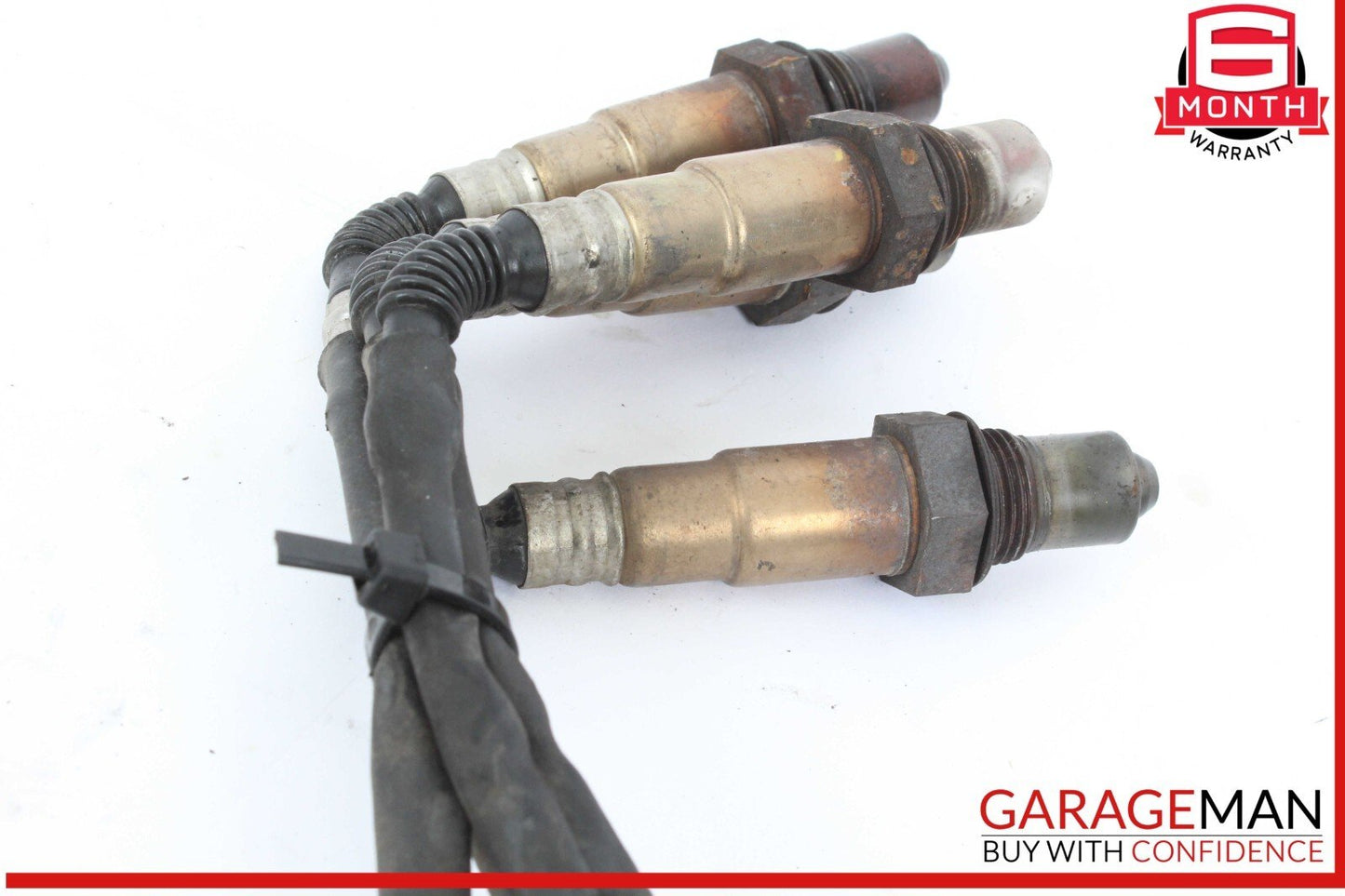 03-08 Mercedes R230 SL500 SL55 AMG Oxygen O2 Sensor Lambda Set of 4 OEM