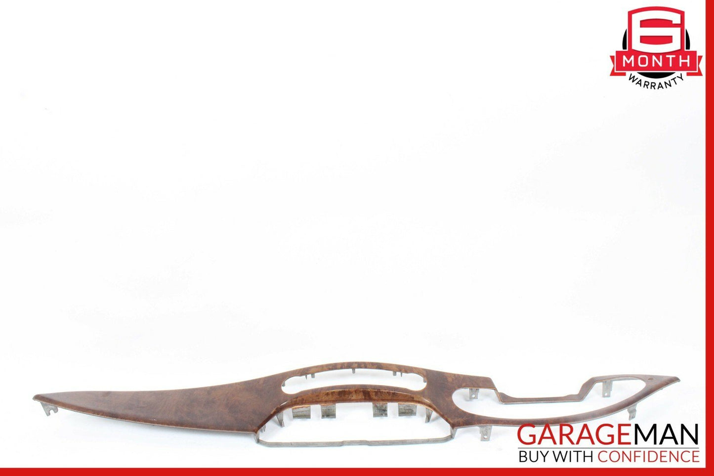 06-11 Mercedes W219 CLS500 Front Dash Dashboard Cluster Bezel Trim Bezel Wood