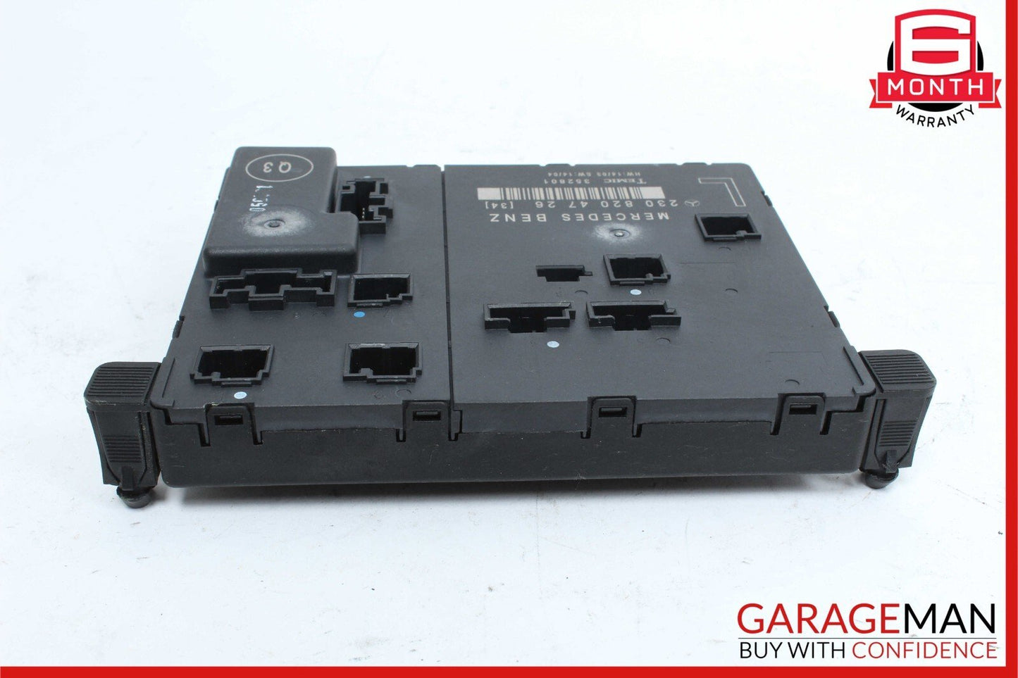 03-12 Mercedes R230 SL500 SL55 AMG SL550 Front Left Side Door Control Module