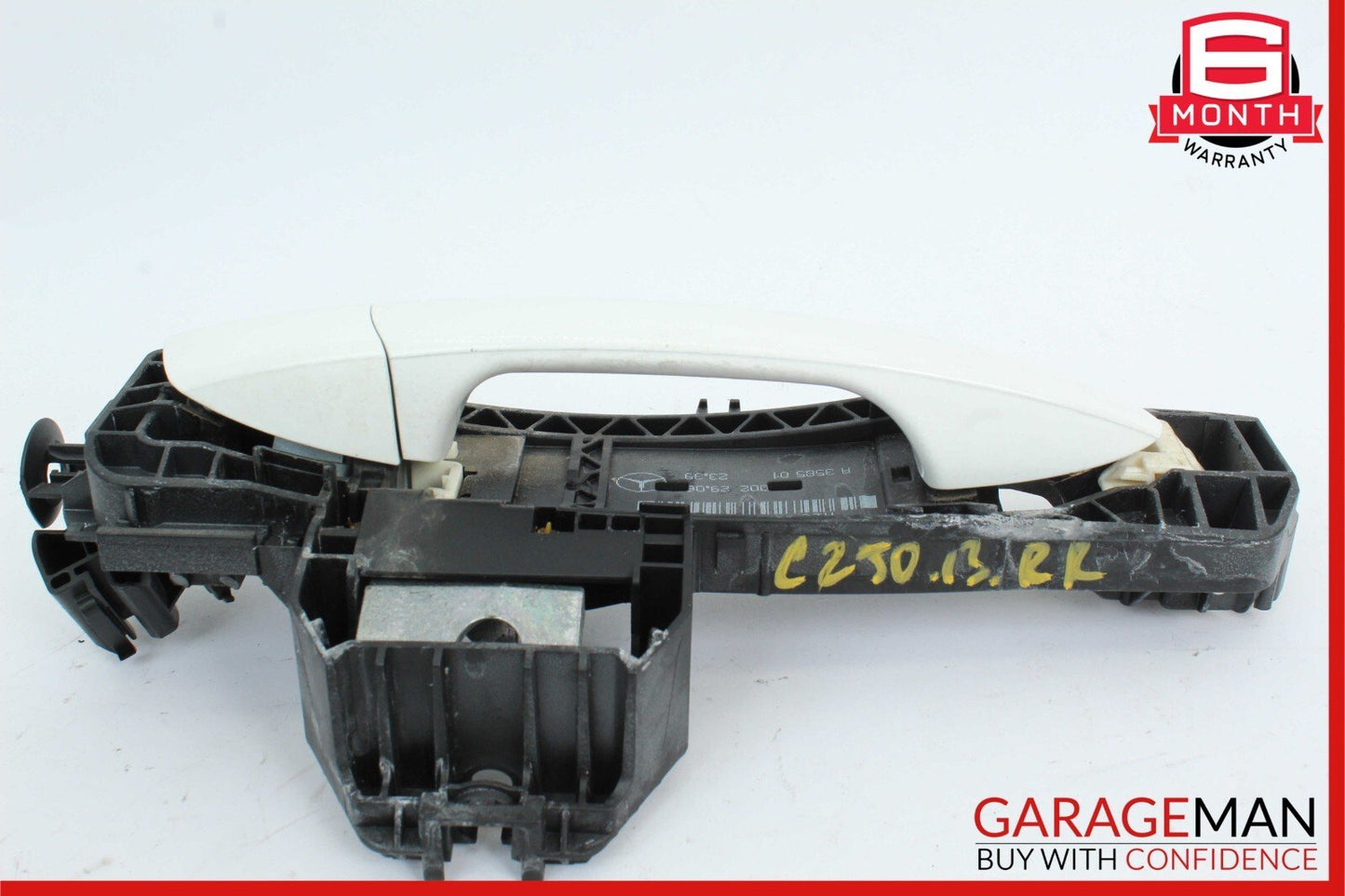 12-14 Mercedes W204 C250 C300 Front or Rear Right Exterior Door Handle White OEM