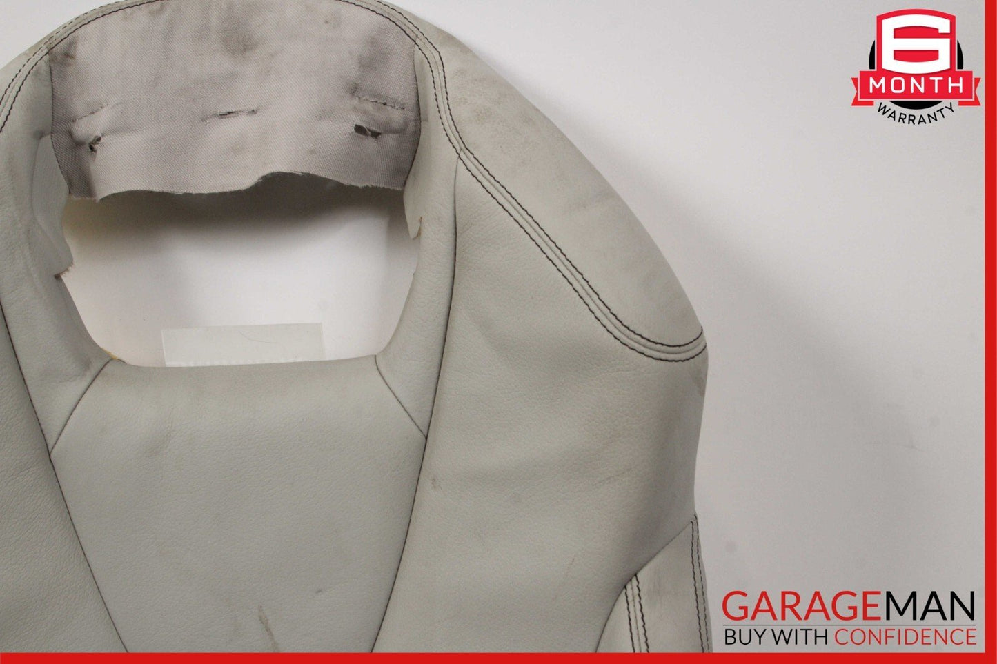 12-16 Mercedes R172 SLK250 SLK300 Front Right Side Upper Seat Cushion Cover Gray