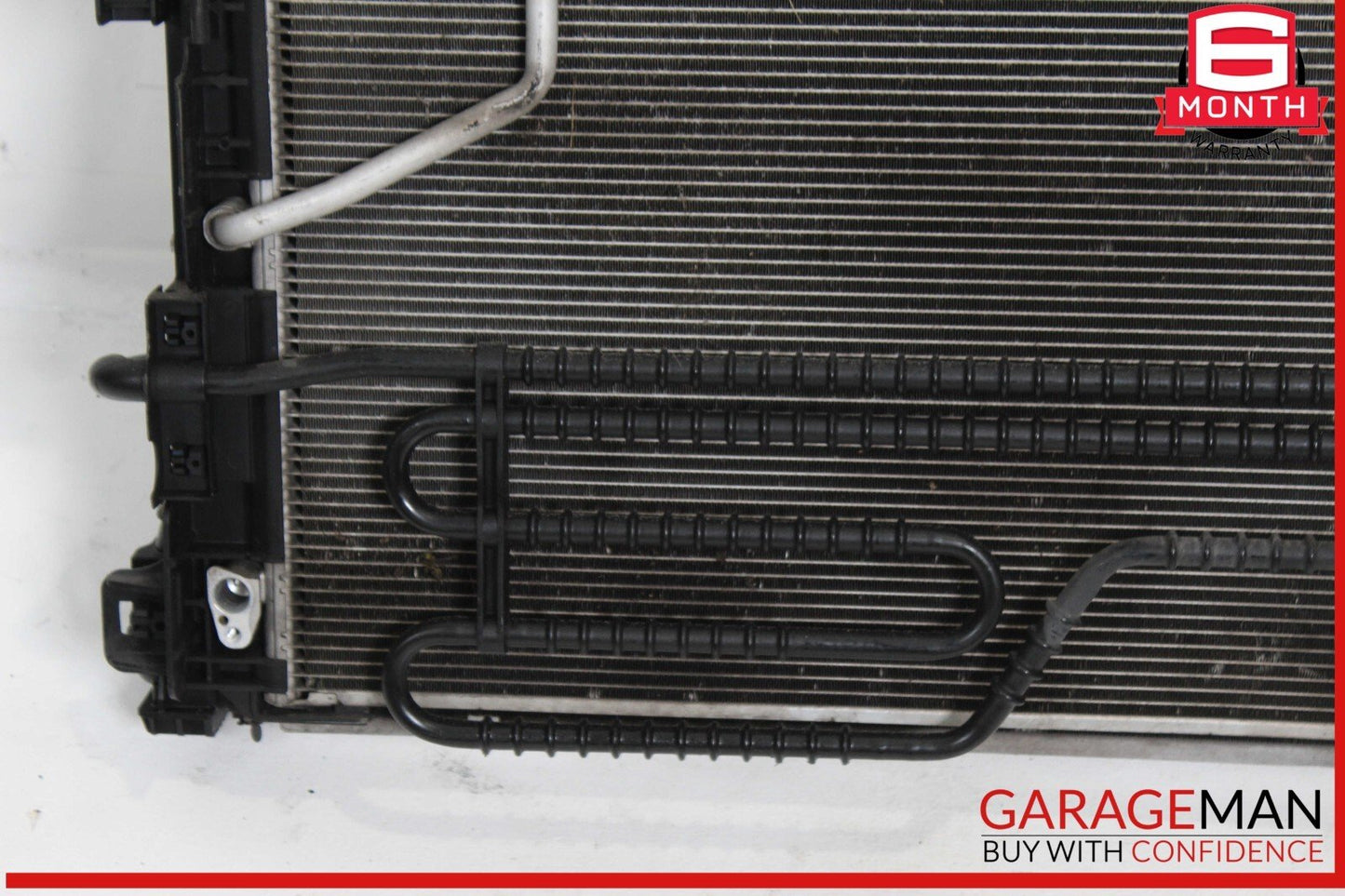 12-15 Mercedes W204 C250 M271 Engine Cooling Radiator AC Air A/C Condenser OEM