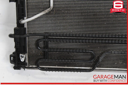 12-15 Mercedes W204 C250 M271 Engine Cooling Radiator AC Air A/C Condenser OEM