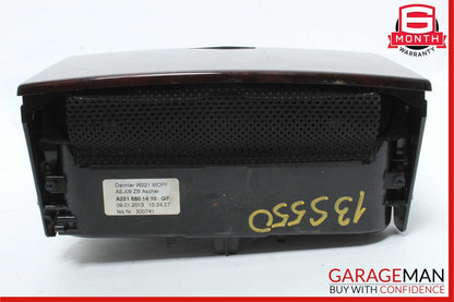 10-13 Mercedes W221 S550 S600 Ash Tray Ashtray Lighter Cup Holder Trim Wood OEM
