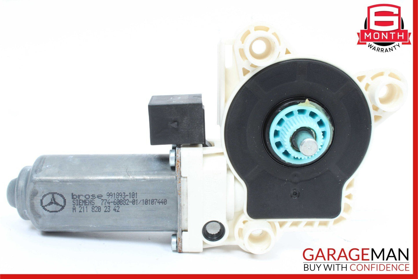 03-09 Mercedes W211 E350 E550 Rear Left Side Window Regulator Motor Unit OEM