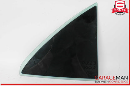 96-02 Mercedes W210 E320 E430 Rear Left Drive Side Quarter Window Glass OEM