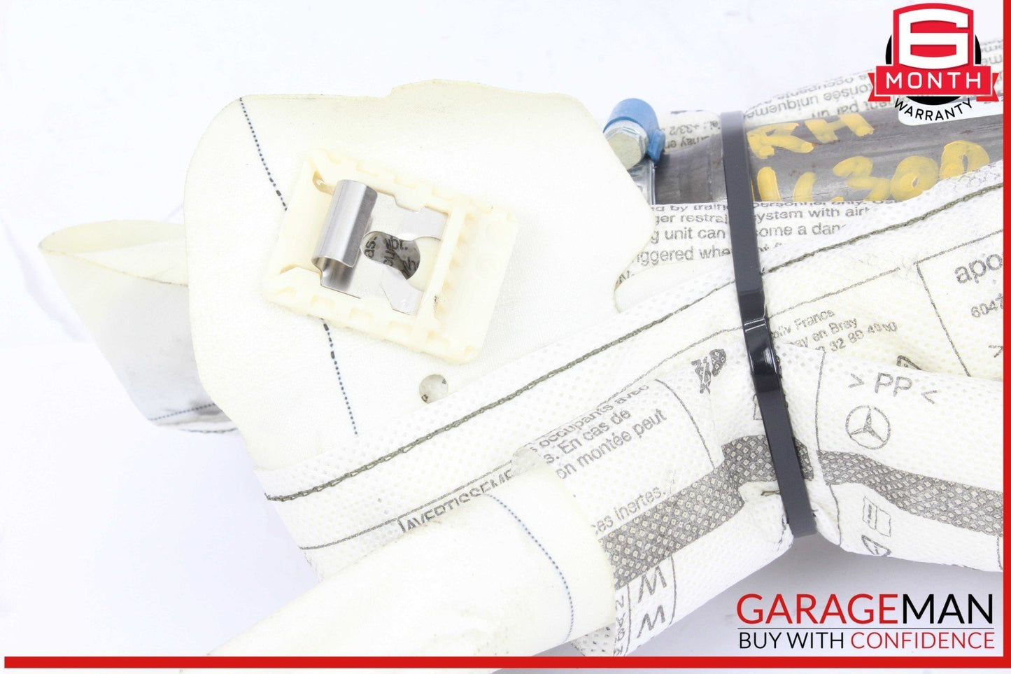 08-14 Mercedes W204 C300 C250 Right Side Roof Curtain Airbag Air Bag OEM