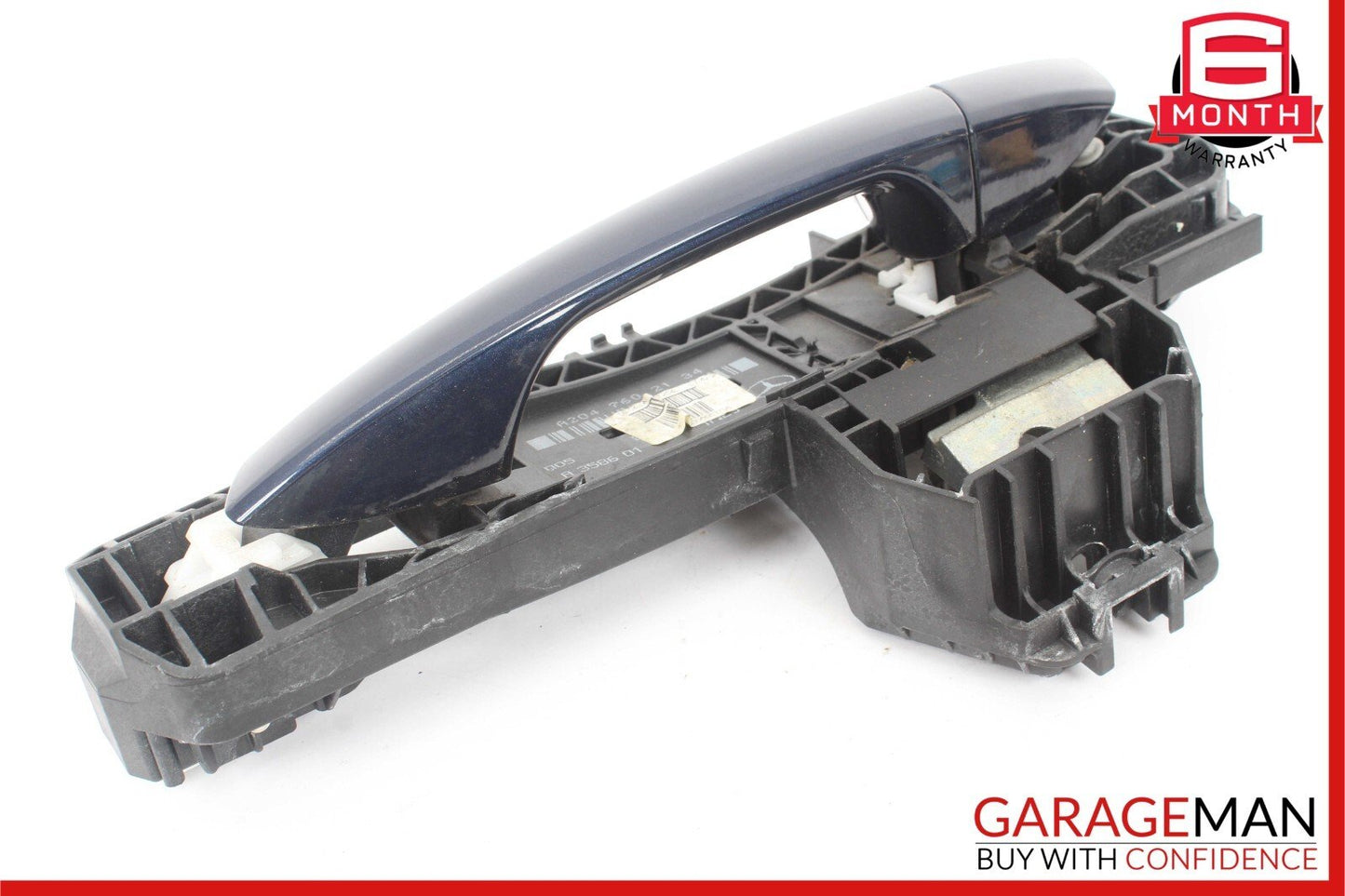 08-14 Mercedes W204 C300 Rear Left Driver Side Exterior Door Handle Blue OEM