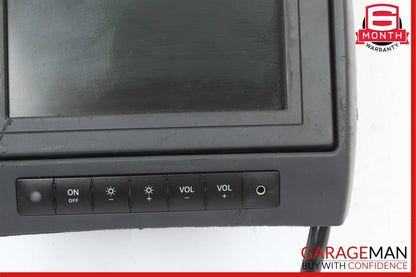 06-12 Mercedes X164 GL450 Rear Seat Headrest Screen Monitor Display Assy Black