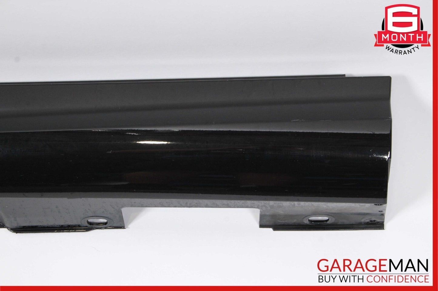 08-14 Mercedes W204 C250 C300 Exterior Door Trim Moulding Rear Left Black OEM