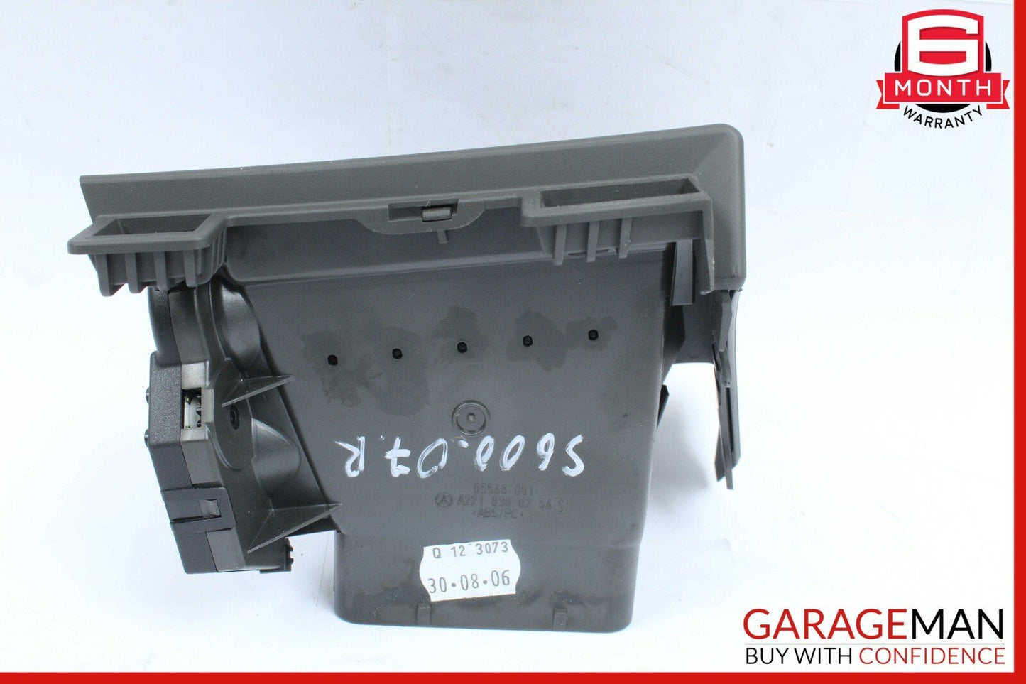 07-14 Mercedes W221 S600 S550 Front Right Dash AC A/C Air Vent Trim Grill Black