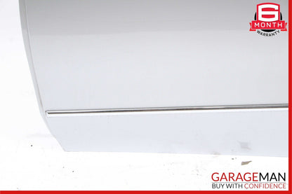 10-16 Mercedes W212 E400 E350 Sedan Rear Left Driver Side Door Shell Silver OEM