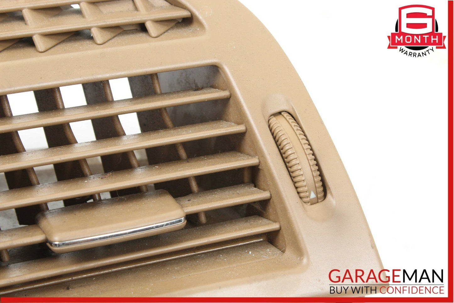 07-13 Mercedes W221 S550 Front Left Driver Side Dash AC A/C Air Vent Trim Brown