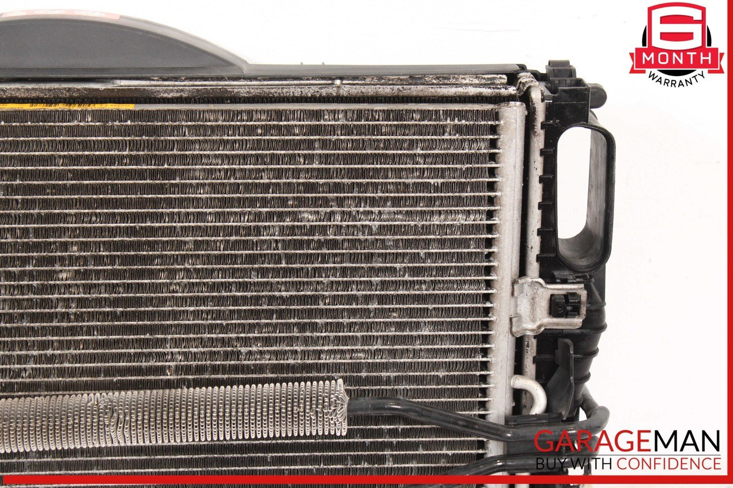 03-09 Mercedes W211 E350 Engine Motor Cooling Fan Radiator A/C Condenser Assy