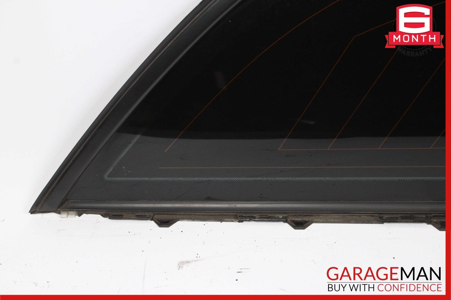 11-17 Mercedes W212 E350 4Matic Rear Right Side Quarter Door Window Glass OEM