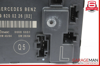 06-11 Mercedes W219 CLS550 CLS55 AMG Rear Left Driver Side Door Control Module