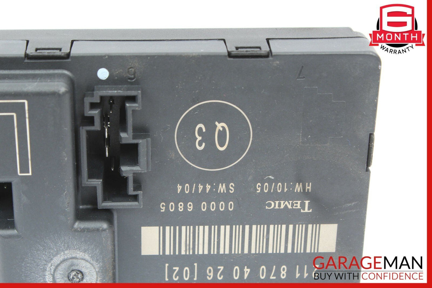 03-09 Mercedes W211 E550 E350 E63 AMG Rear Left Side Door Control Module Unit