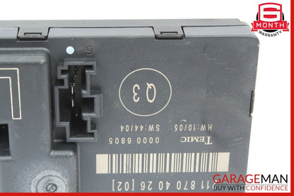 03-09 Mercedes W211 E550 E350 E63 AMG Rear Left Side Door Control Module Unit
