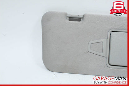 06-11 Mercedes W219 CLS550 Front Right Side Sunvisor Sun Visor Shade Gray OEM