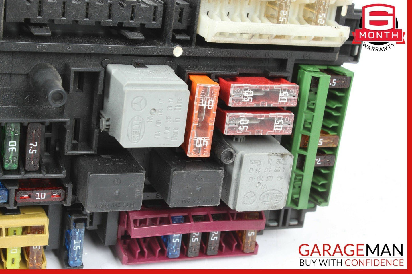 10-18 Mercedes CLS400 E350 E400 Rear SAM Fuse Box Module Relay Assembly OEM