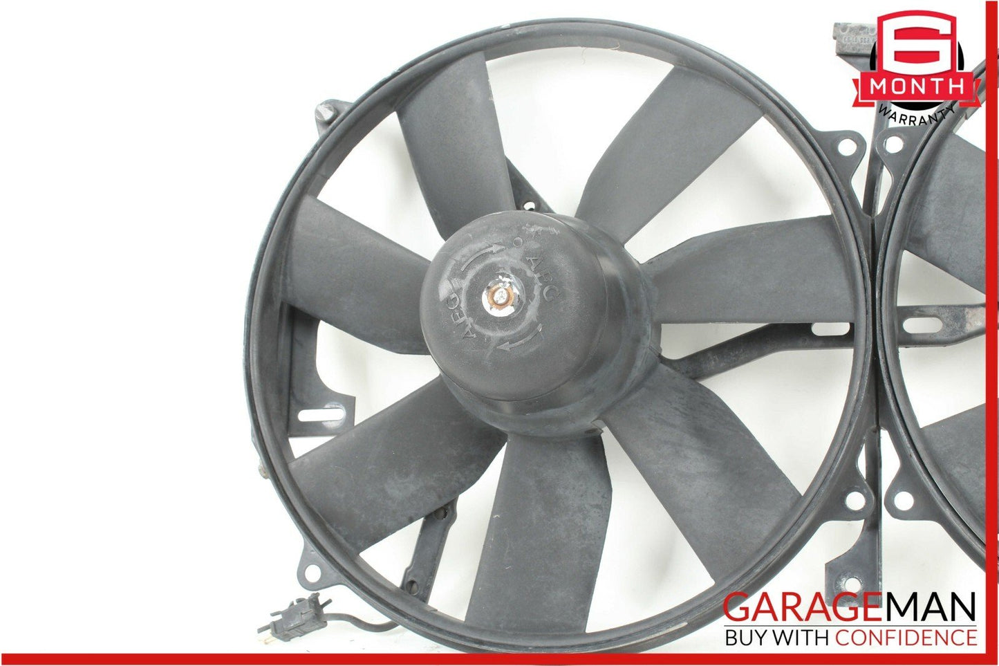 92-02 Mercedes R129 SL600 S600 CL600 Radiator Cooling Fan Motor Set of 2 Pc OEM