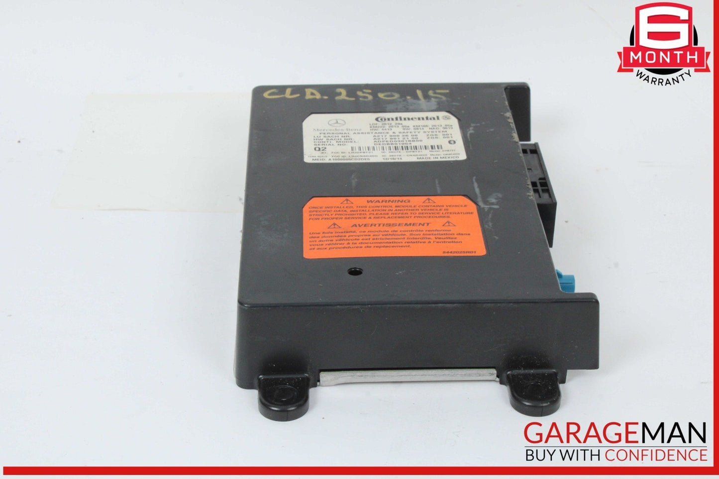 14-19 Mercedes W117 CLA250 Communication System Computer Control Module Unit OEM