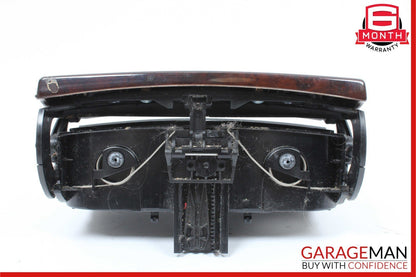 07-13 Mercedes W216 CL550 CL63 AMG Center Console Cup Holder Cover Trim Wood OEM