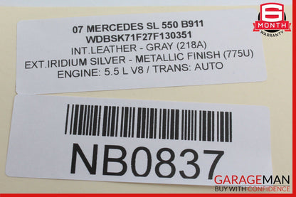 07-08 Mercedes R230 SL550 SL55 AMG ABC Suspension Active Body Control Module OEM