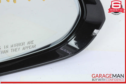 12-18 Audi A6 Front Right Passenger Side Door Rear View Mirror Black 4G1857410BB