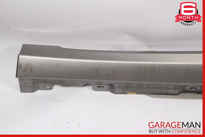 06-13 Mercedes W251 R350 Left Driver Side Rocker Skirt Molding Panel Silver OEM