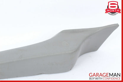 86-91 Mercedes W126 420SEL Rear Right Side Door Arm Rest Panel Gray OEM