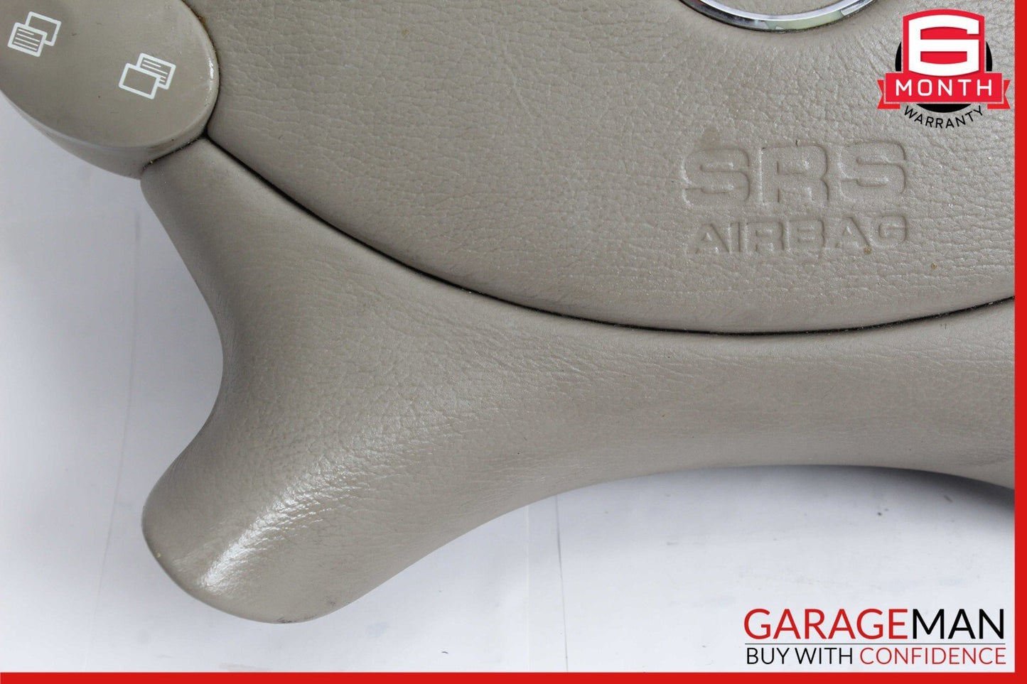 03-12 Mercedes W209 CLK320 E350 SL500 Steering Wheel Airbag Air Bag Beige