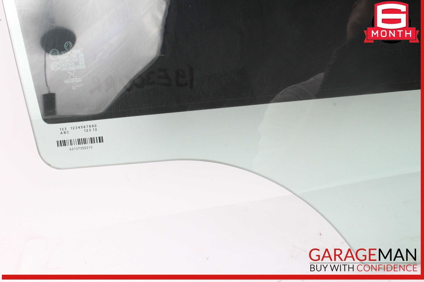 17-20 Mercedes W213 E300 Rear Right Passenger Side Door Window Auto Glass OEM