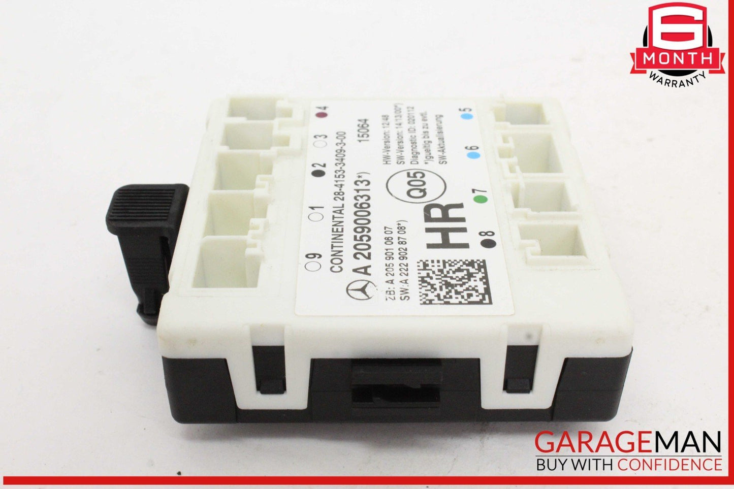 15-18 Mercedes W205 C300 Rear Right Passenger Side Door Control Module Unit OEM