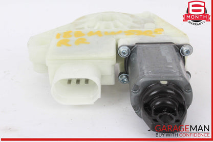 17-20 BMW 530E Rear Right Passenger Side Window Regulator Motor 7455084 OEM
