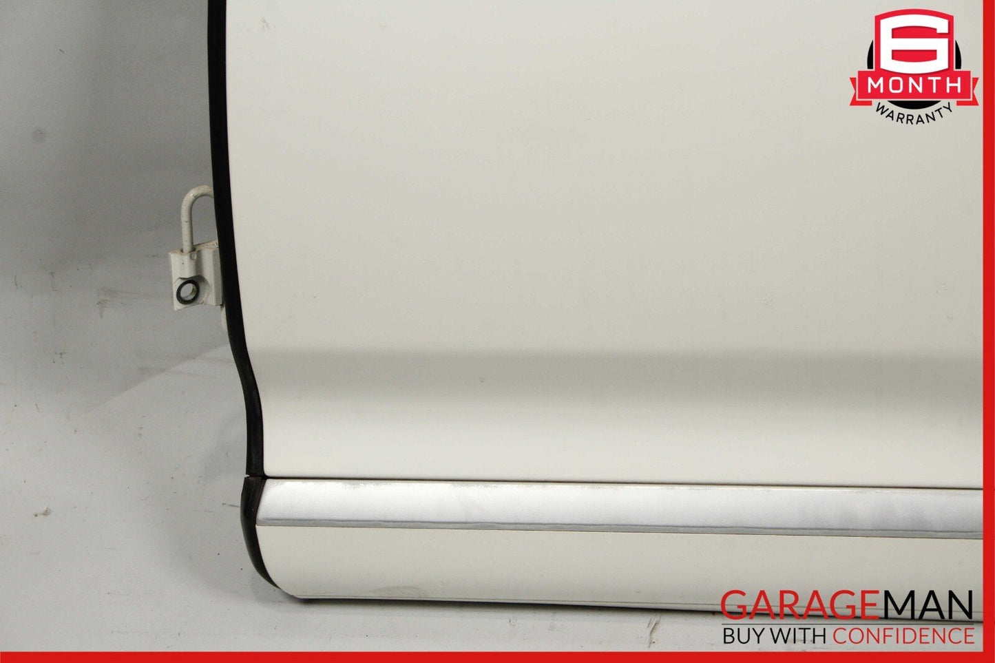 03-06 Porsche Cayenne 955 Rear Left Driver Side Exterior Door Shell Panel White