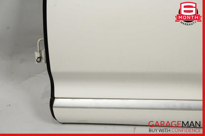 03-06 Porsche Cayenne 955 Rear Left Driver Side Exterior Door Shell Panel White