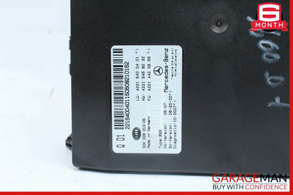 07-13 Mercedes W221 S600 CL600 Electric Power Supply Control Fuse Box Module OEM