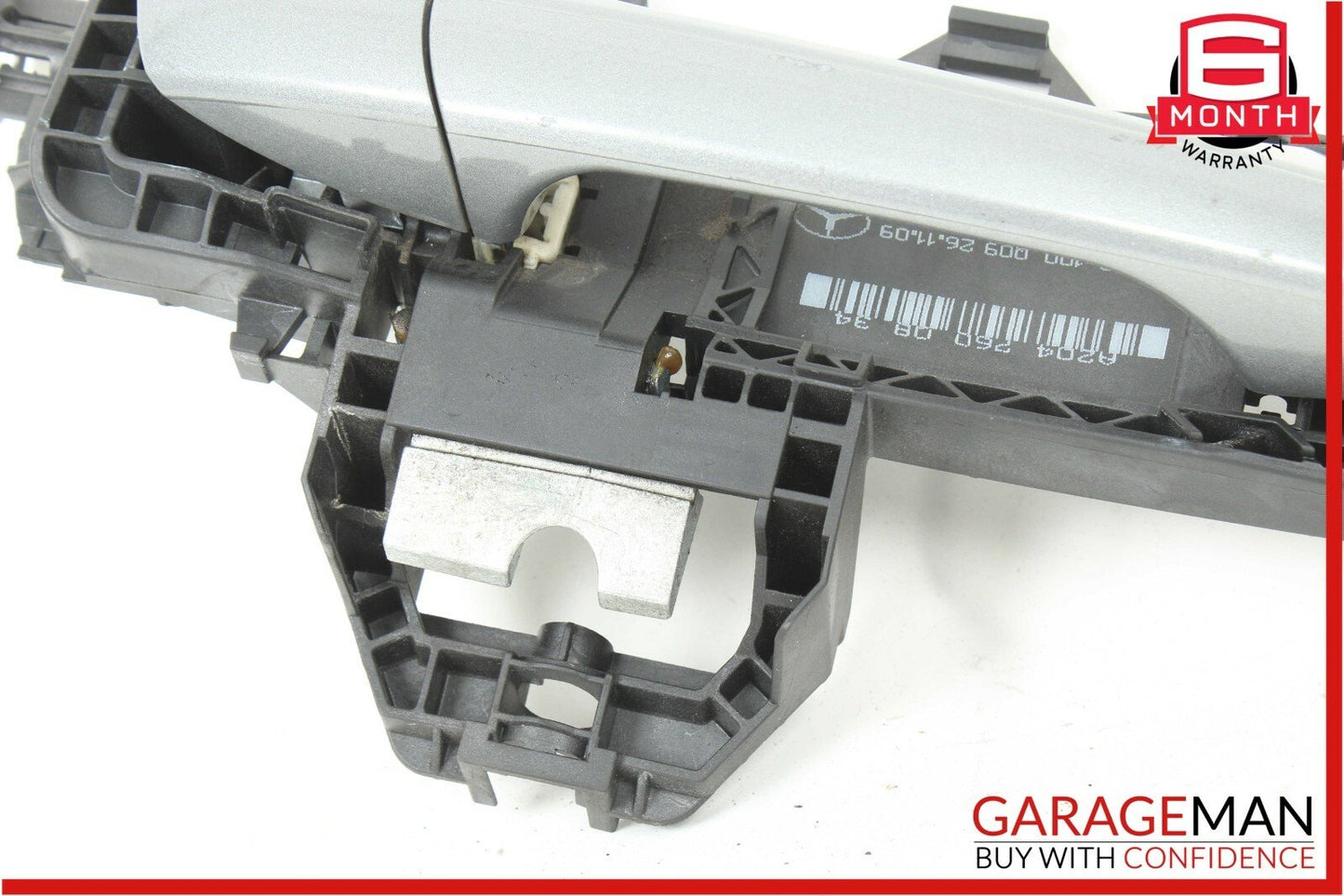 08-11 Mercedes W204 C300 Front Right Passenger Side Exterior Door Handle Silver