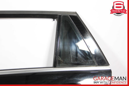 11-13 Mercedes W212 E350 Wagon Rear Left Driver Side Door Shell Assembly Black