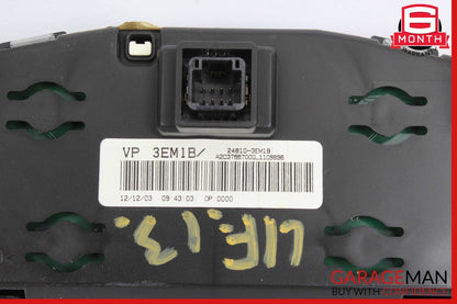 11-17 Nissan Leaf Upper Speedometer Instrument Cluster OEM