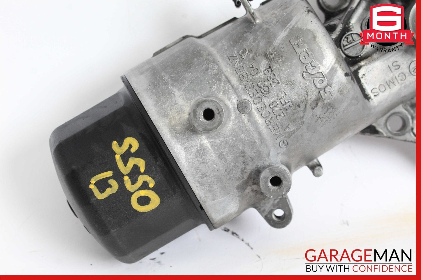 11-18 Mercedes W216 CL550 GL450 E550 4.7L Engine Oil Filter Housing 2781800410