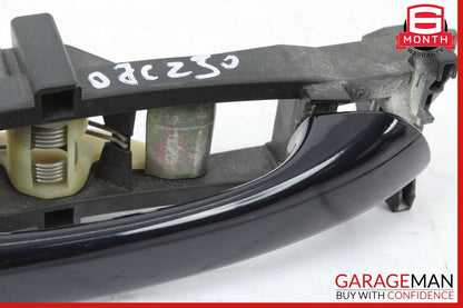05-07 Mercedes W203 C230 C320 Rear Right Side Exterior Door Handle Blue