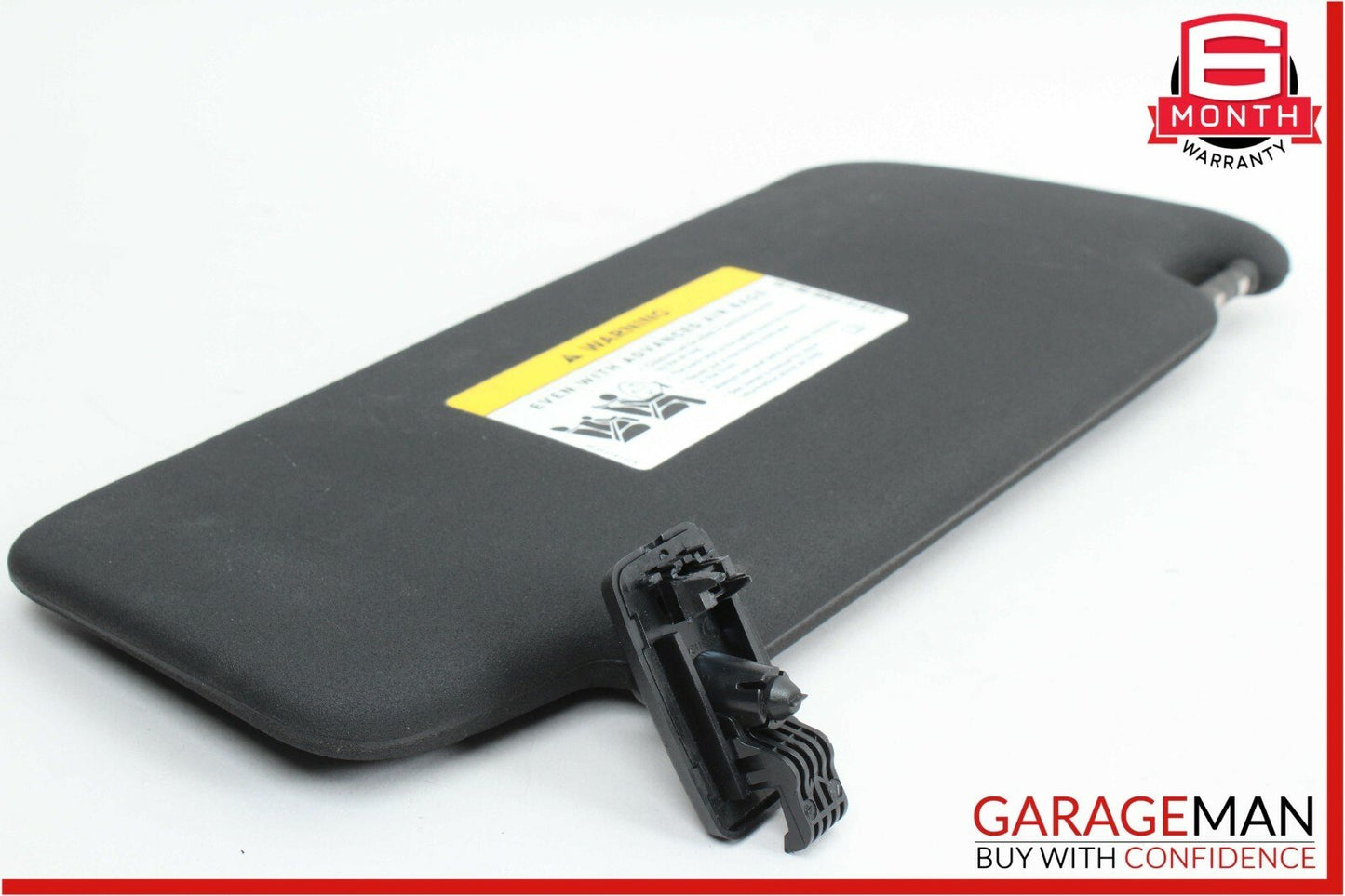08-14 Mercedes W204 C250 Front Left Sun Visor Sunvisor Shade Cover Black