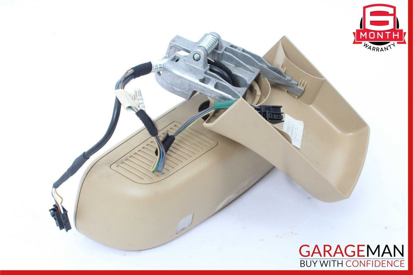 07-09 Mercedes W221 S550 S65 AMG Top Upper Rear View Mirror Brown 2218110007 OEM