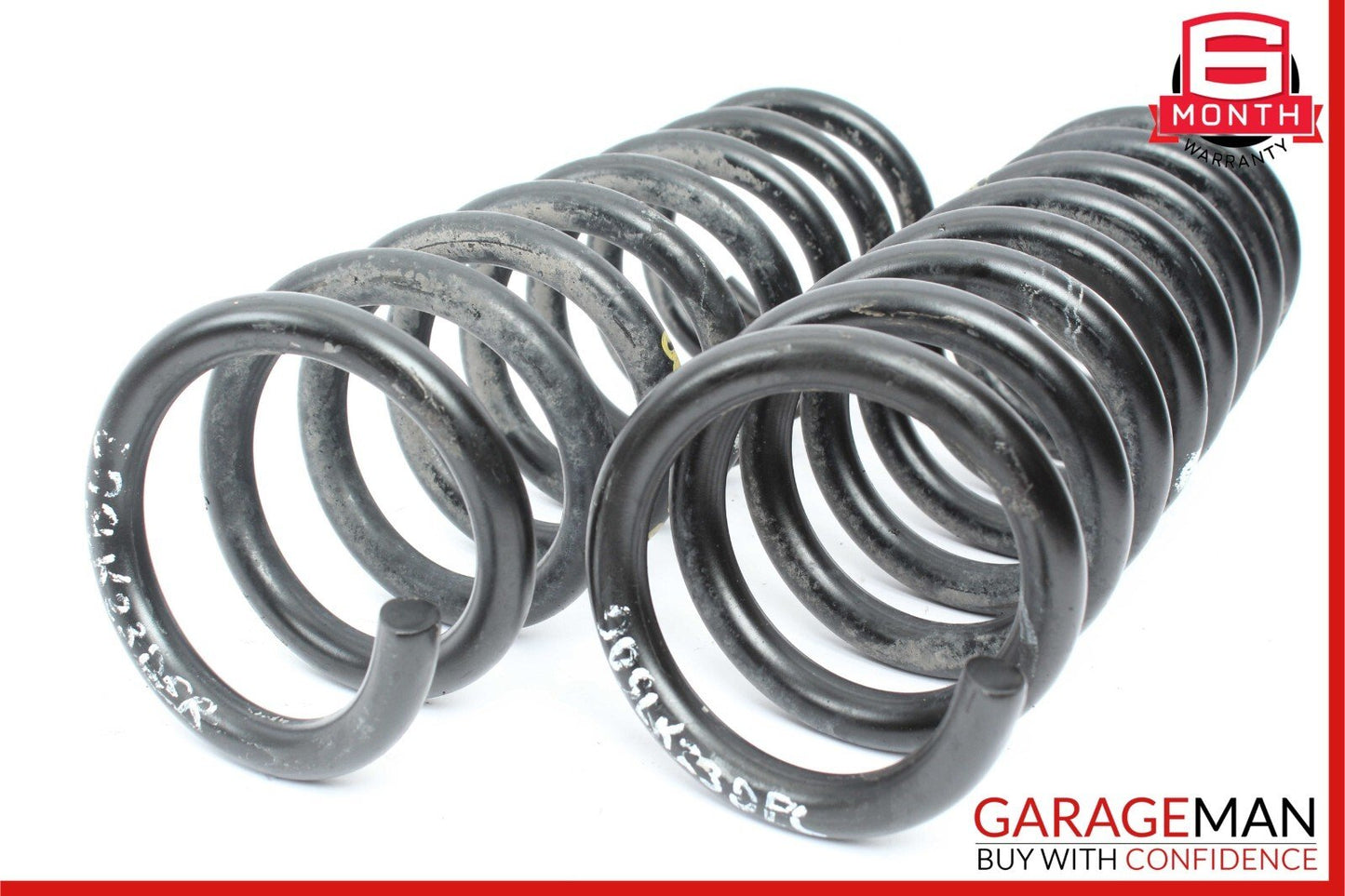 97-04 Mercedes R170 SLK230 Front Right & Left Shock Absorber Coil Springs OEM