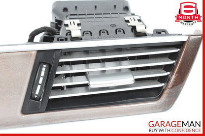 10-13 Mercedes W212 E350 Front Center Dash AC A/C Air Vent Grille Trim Assembly