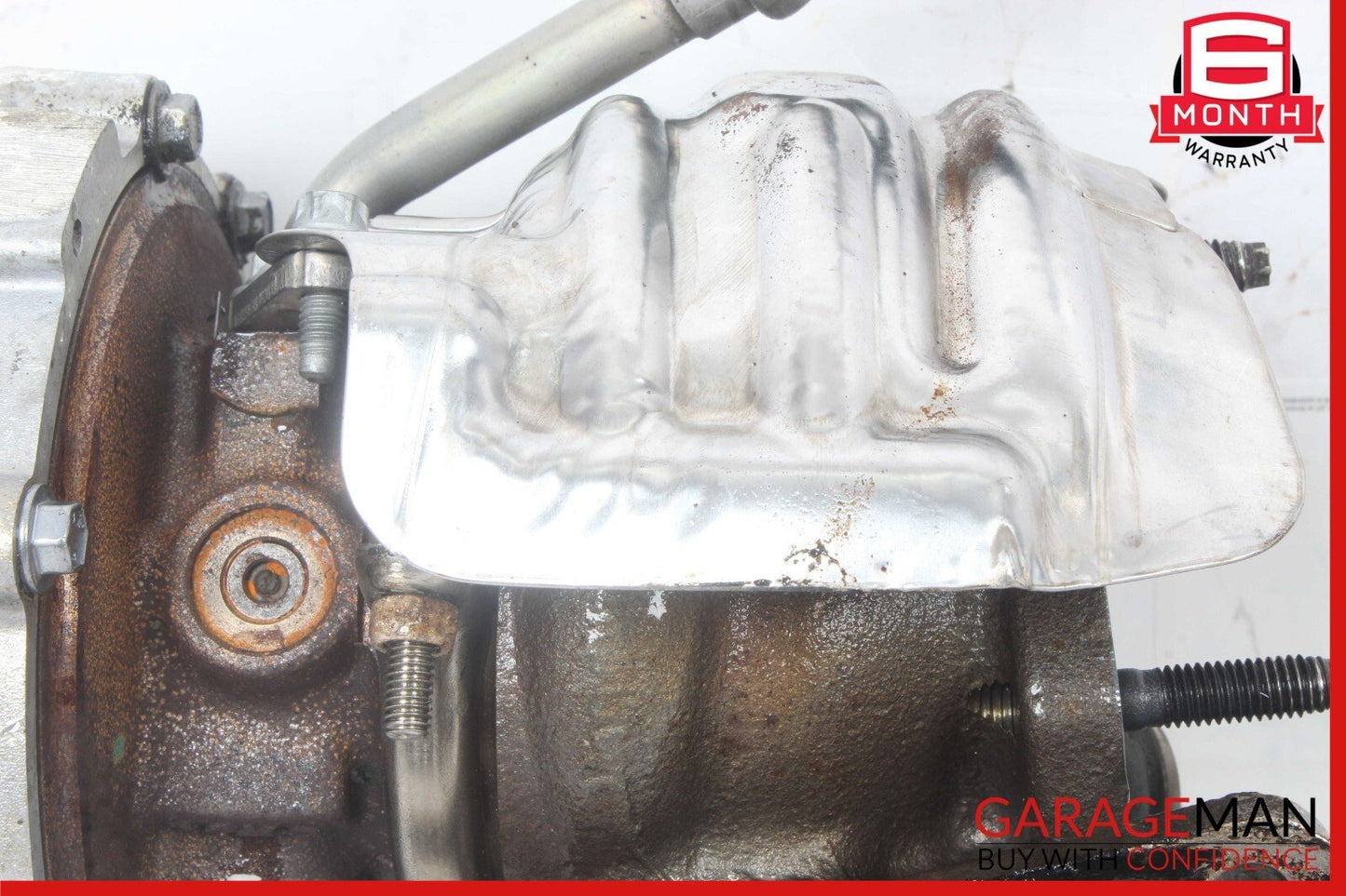 11-16 Mercedes GL450 S500 S550 4.7L Left Turbocharger Turbo Charger Manifold OEM